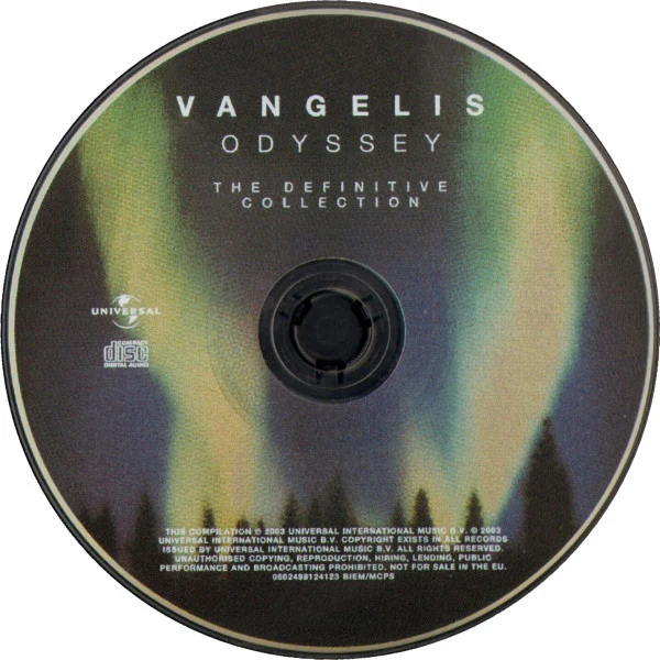 Vangelis - Odyssey (The Definitive Collection) (CD, Comp, RM) - Image 2