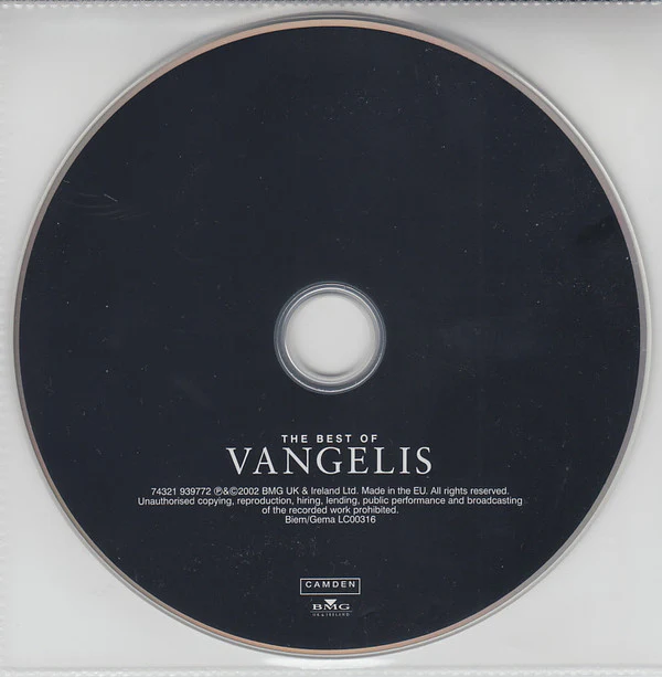 Vangelis - The Best Of Vangelis (CD, Comp, RP) - Image 3