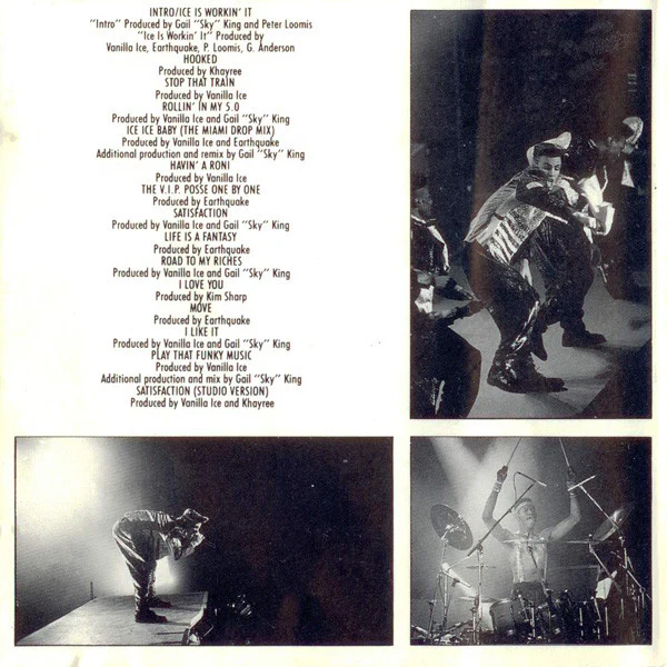 Vanilla Ice - Extremely Live (CD, Album) - Image 4
