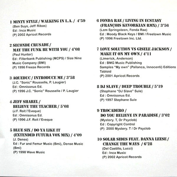 Various - 10 Years Of Apricot (CD, Comp) - Image 3