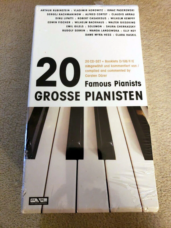 Various - 20 Grosse Pianisten (20xCD, Comp, 24 ) - Image 3