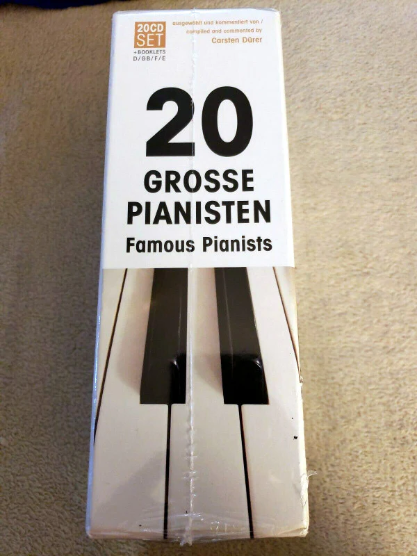 Various - 20 Grosse Pianisten (20xCD, Comp, 24 ) - Image 4