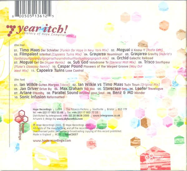Various - 7 Year Itch! (History Of Hope Compilation) (2xCD, Comp) - Image 2