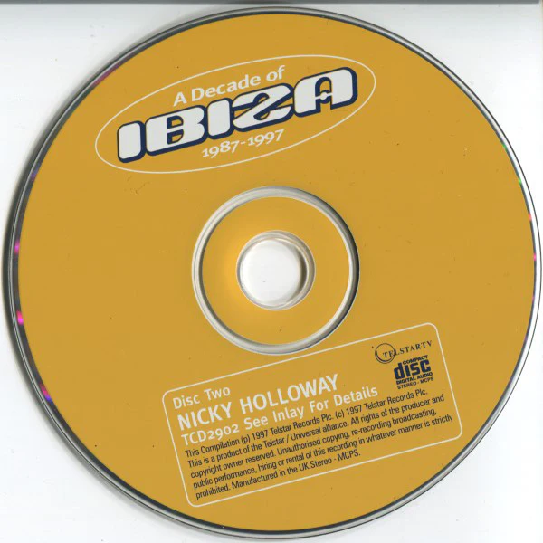 Various - A Decade Of Ibiza 1987-1997 (3xCD, Mixed) - Image 4