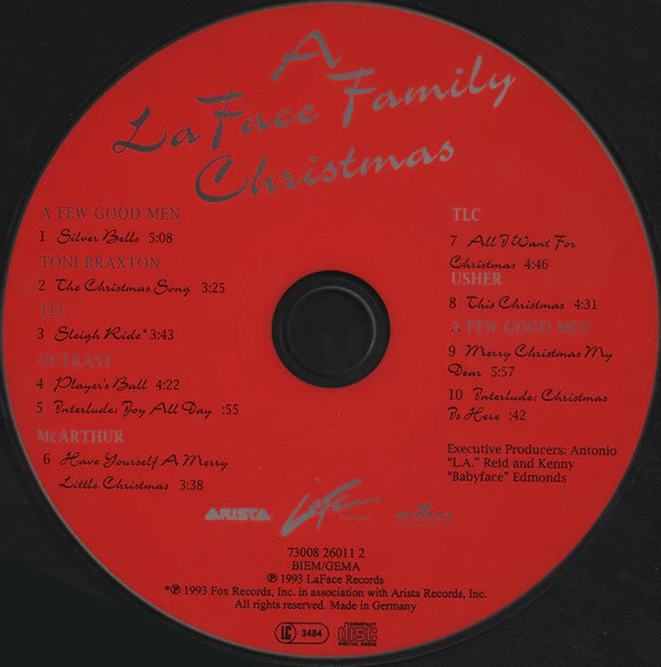 Various - A LaFace Family Christmas (CD, Comp) - Image 3