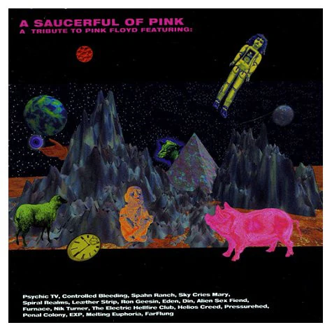 Various - A Saucerful Of Pink - A Tribute To Pink Floyd (2xCD, Comp, RE)