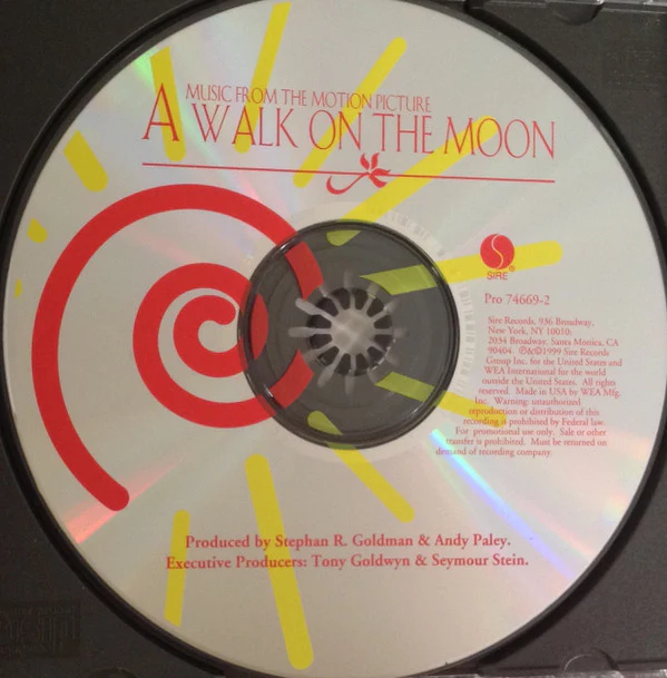 Various - A Walk On The Moon (Music From The Motion Picture) (CD, Comp, Promo) - Image 3