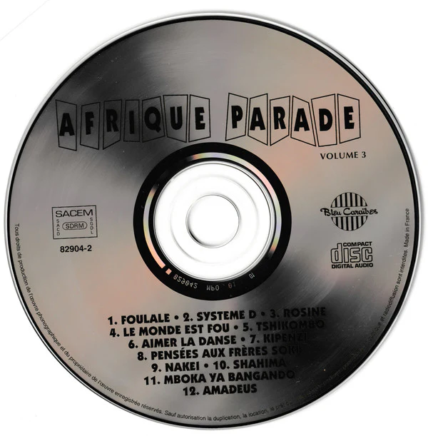 Various - Afrique Parade Volume 3 (CD, Comp) - Image 3