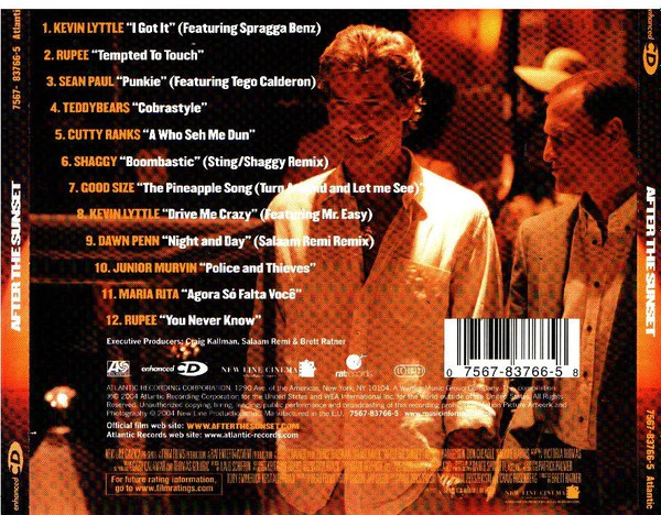 Various - After The Sunset (Music From The Motion Picture) (CD, Album, Enh) - Image 2