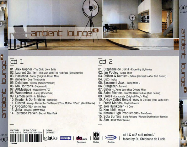 Various - Ambient Lounge 2 (2xCD, Comp, Ltd, Mixed) - Image 2