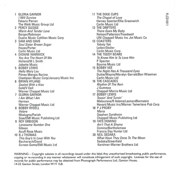 Various - American Smash Hits (CD, Comp) - Image 2