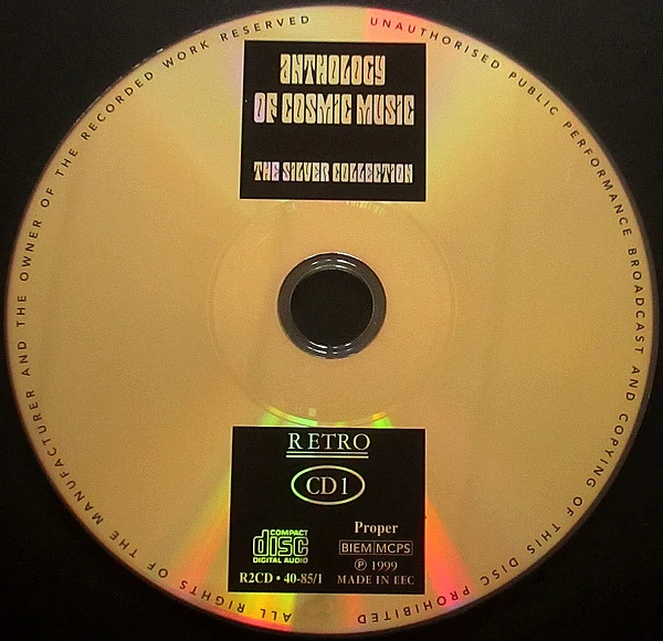 Various - Anthology Of Cosmic Music (2xCD, Comp) - Image 3