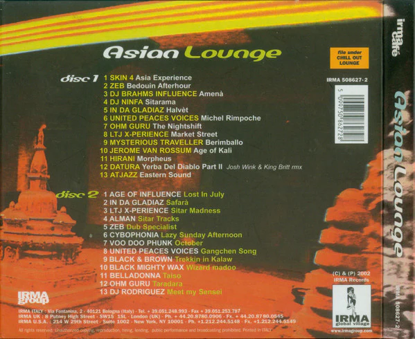 Various - Asian Lounge  (2xCD, Comp, Dig) - Image 2