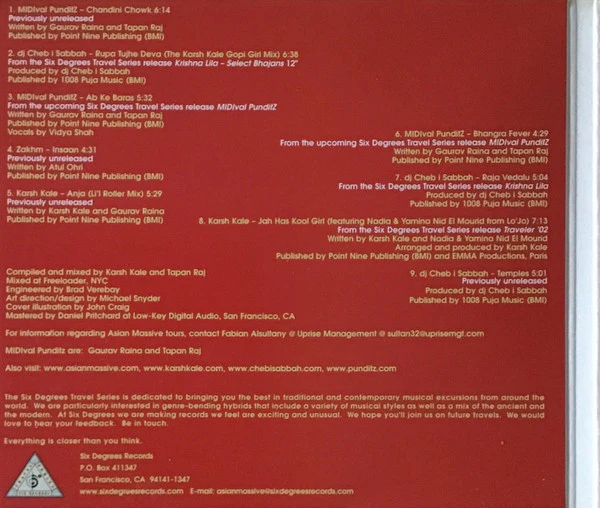 Various - Asian Massive: A Six Degrees Collection (CD, Comp, Mixed) - Image 5