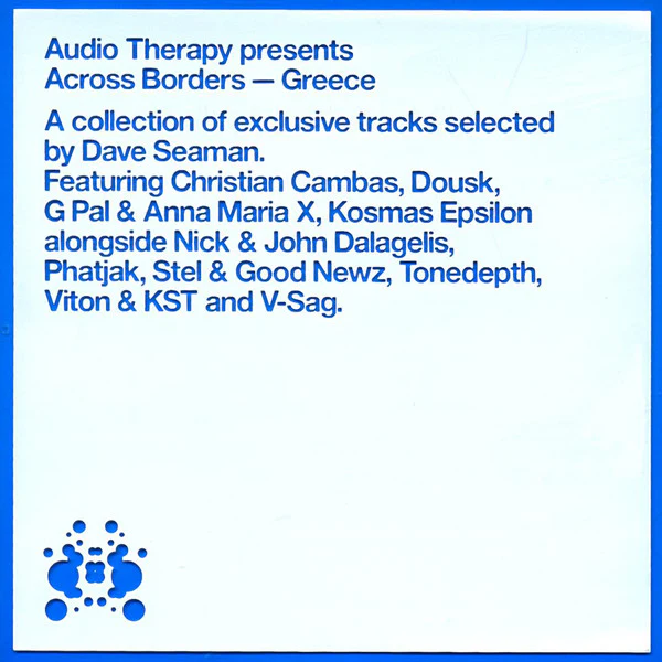 Various - Audio Therapy Presents Across Borders - Greece (CD, Comp, Sup)
