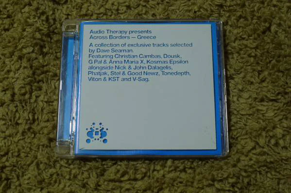 Various - Audio Therapy Presents Across Borders - Greece (CD, Comp, Sup) - Image 3