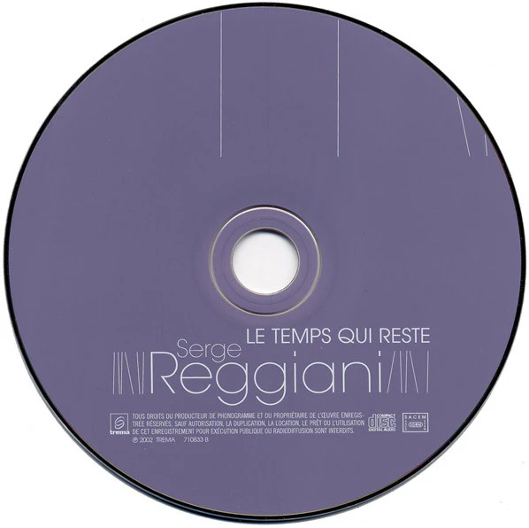 Various - Autour De Serge Reggiani (CD, Album, Comp, Dig + CD, Single) - Image 5