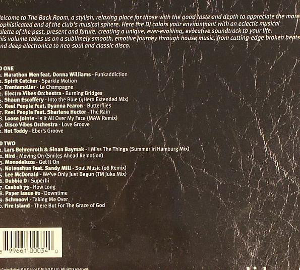 Various - Back Room Vol.2 (2xCD, Comp, Mixed) - Image 2