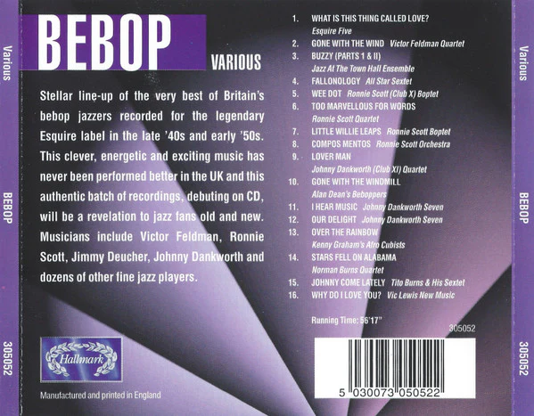Various - Bebop (CD, Comp) - Image 2