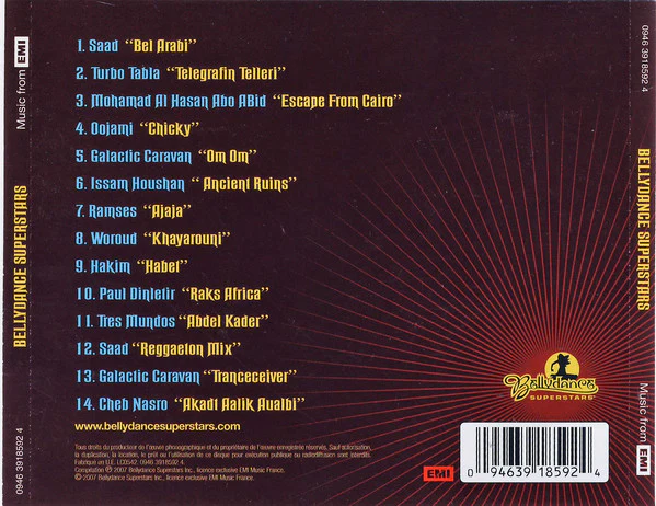 Various - Bellydance Superstars (CD, Comp) - Image 2