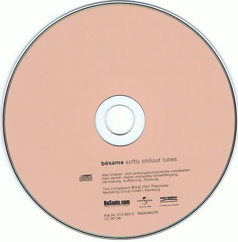 Various - Bésame_Softly Chillout Tunes (CD, Comp) - Image 3