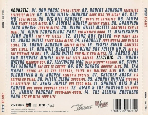 Various - Blues De-Luxe (2xCD, Comp) - Image 2
