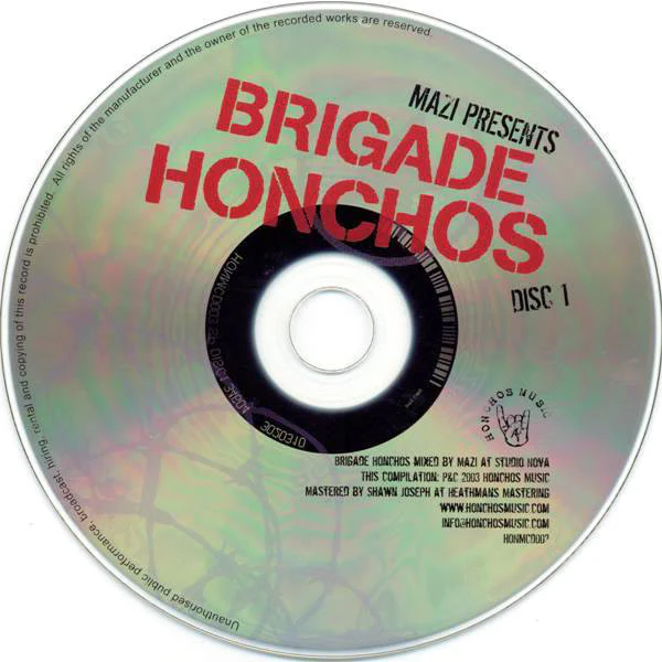Various - Brigade Honchos (2xCD, Comp, Mixed) - Image 3