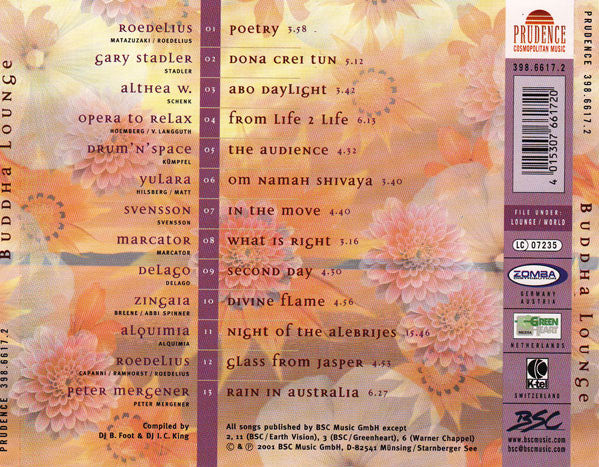 Various - Buddha-Lounge (CD, Comp) - Image 2