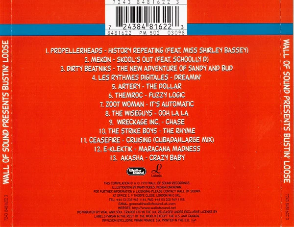 Various - Bustin' Loose (CD, Comp) - Image 2
