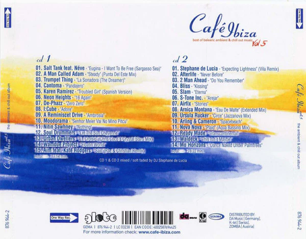 Various - Café Ibiza Vol. 5 (2xCD, Comp) - Image 2