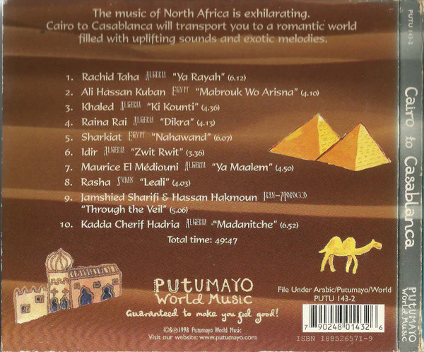 Various - Cairo To Casablanca (CD, Comp) - Image 2