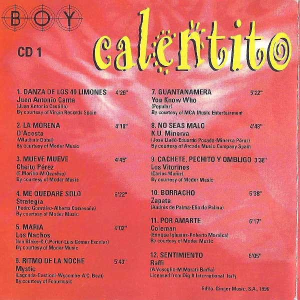 Various - Calentito Calentito (2xCD, Comp) - Image 4