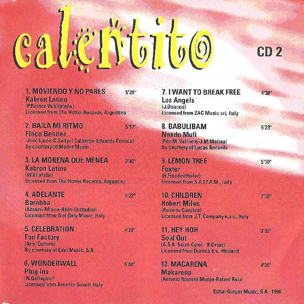 Various - Calentito Calentito (2xCD, Comp) - Image 5