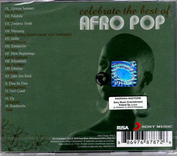Various - Celebrate The Best Of Afro Pop (CD, Comp) - Image 2