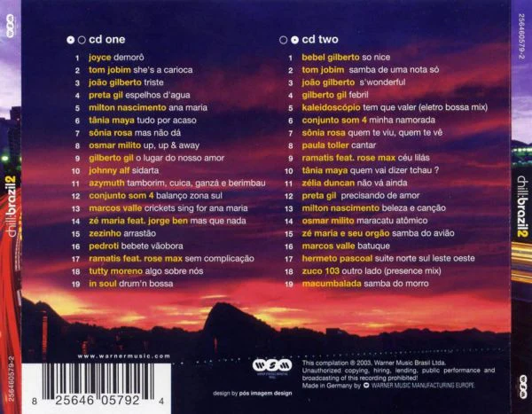 Various - Chill:Brazil 2 (2xCD, Comp, Mixed) - Image 3