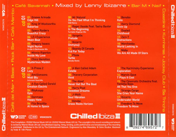 Various - Chilled Ibiza III (2xCD, Mixed) - Image 2