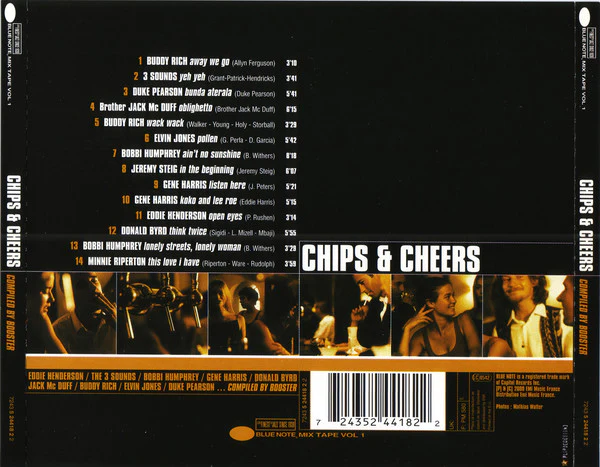 Various - Chips & Cheers (Blue Note Mix Tape Vol. 1)  (CD, Comp) - Image 2