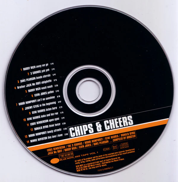 Various - Chips & Cheers (Blue Note Mix Tape Vol. 1)  (CD, Comp) - Image 3