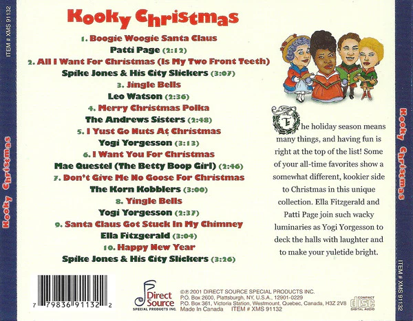 Various - Christmas Music For People Who Hate Christmas Music (CD, Comp + DVD-V, Mov) - Image 4