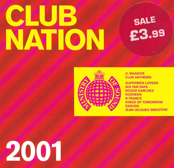Various - Club Nation 2001 (2xCD, Mixed)