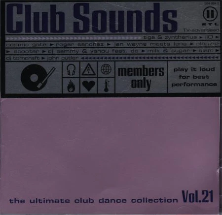 Various - Club Sounds Vol.21 - The Ultimate Club Dance Collection (2xCD, Comp)