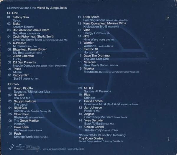 Various - Clubbed (2xCD, Mixed) - Image 2