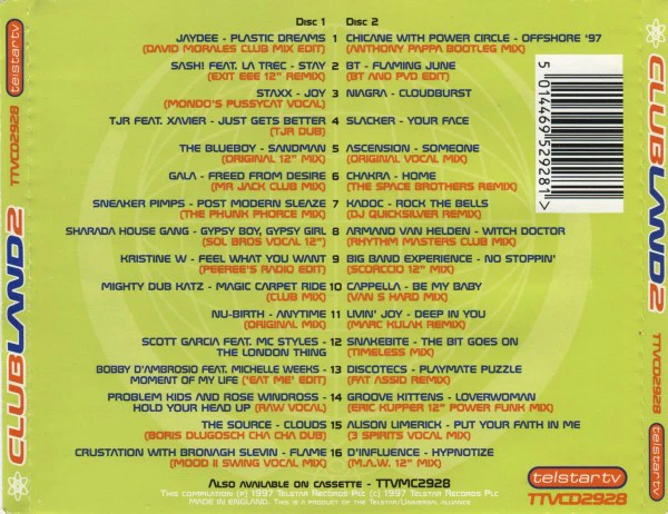Various - Clubland 2 (2xCD, Comp) - Image 2