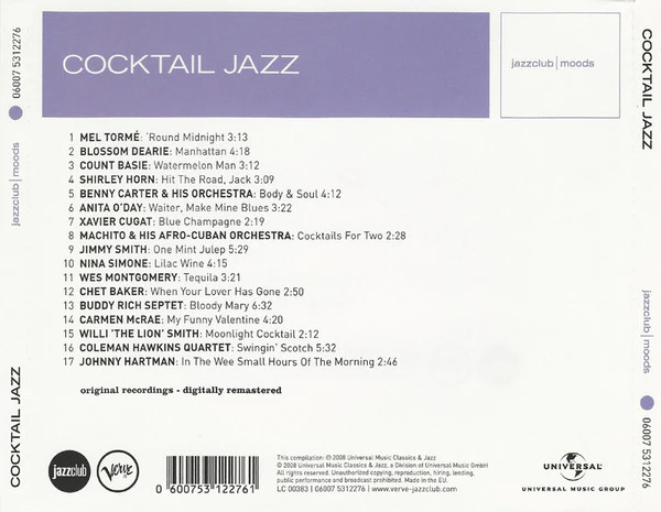 Various - Cocktail Jazz (CD, Comp, RM) - Image 3