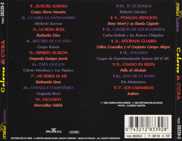 Various - Colores De Cuba (CD, Comp) - Image 2