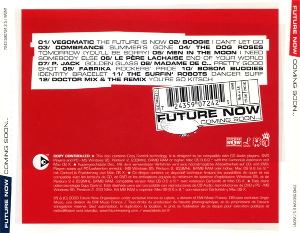 Various - Coming Soon... (CD, Comp, Copy Prot.) - Image 2