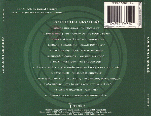 Various - Common Ground (CD, Album, Comp) - Image 3