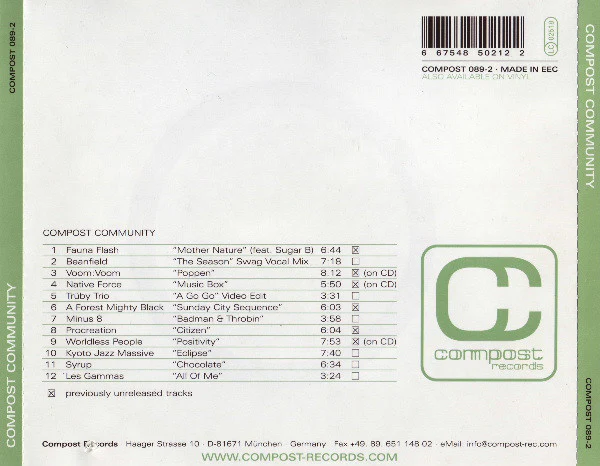 Various - Compost Community (CD, Comp) - Image 2