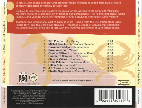 Various - ¡Con Mucho Ritmo! - The Very Best Of TropiJazz (CD, Comp) - Image 2