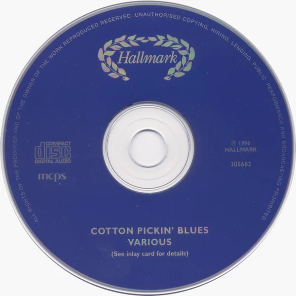 Various - Cotton Pickin' Blues (CD, Comp) - Image 3